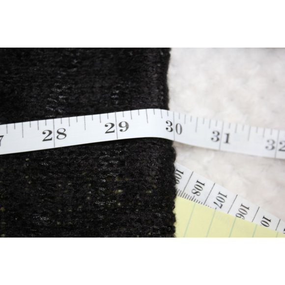 Renee's NYC Eternity scarf  16x30 Eternity scarf / Black with sparkles - Picture 8 of 8